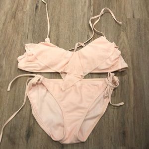 3 piece bathing suit - 2 tops mix and match